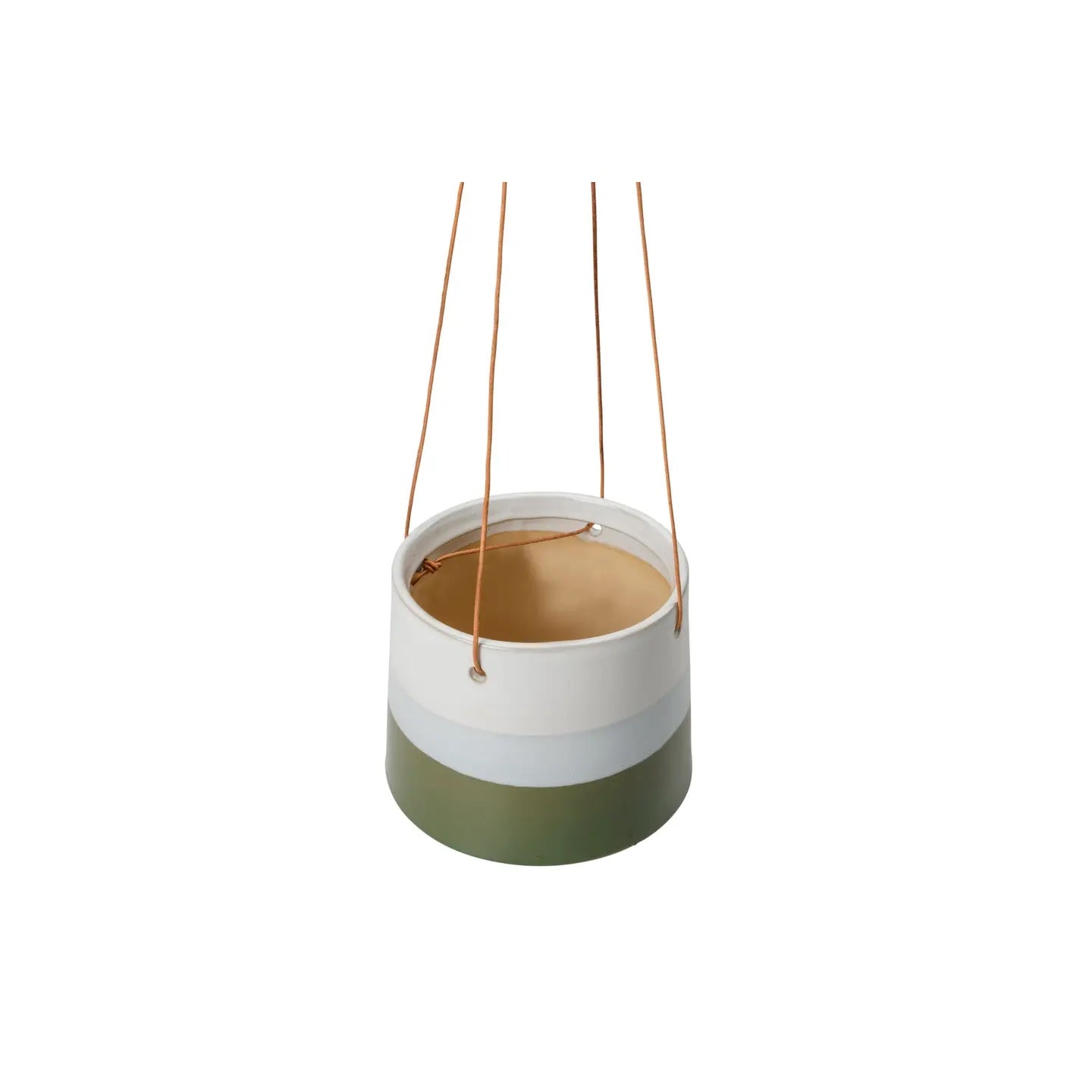 Collectors Hanging Pot Blue and Green 9.5cm