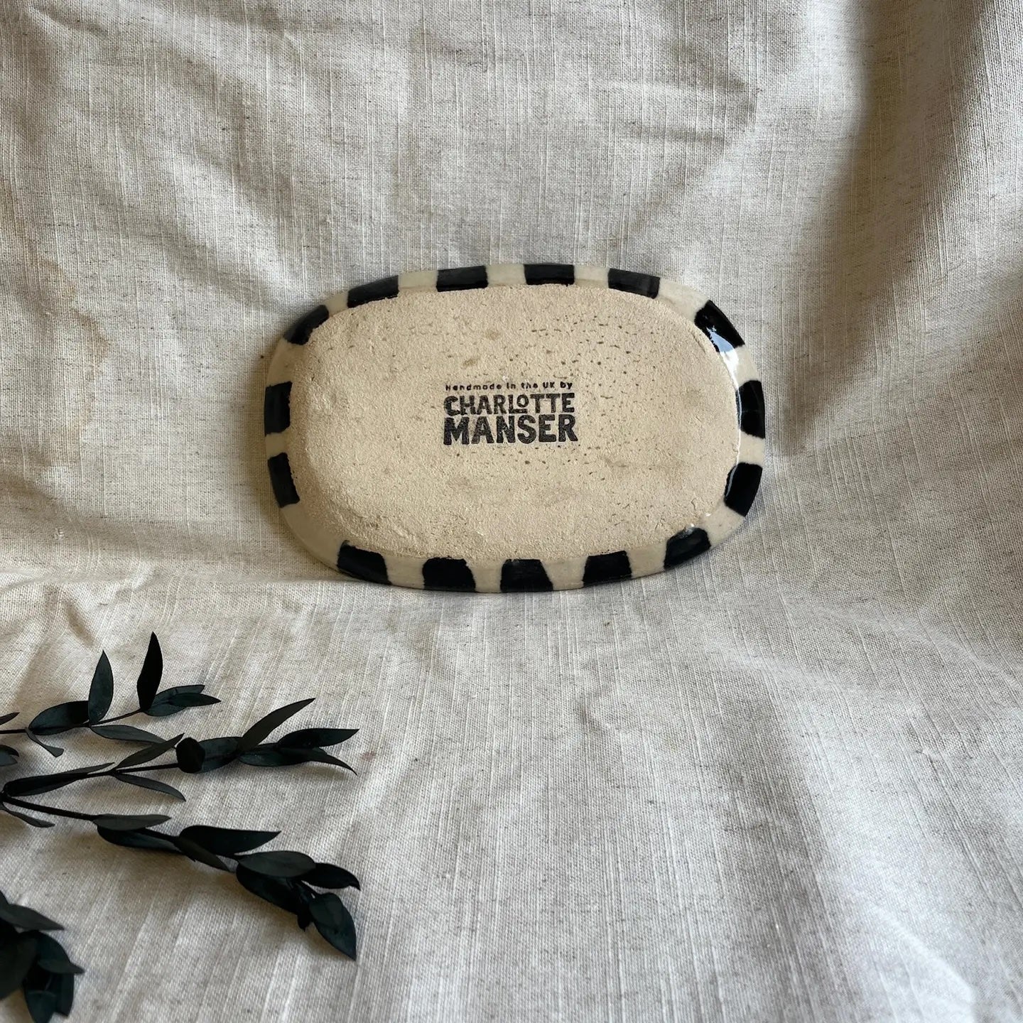 Stripe Small Platter