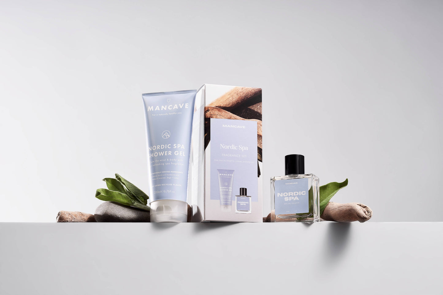 Nordic Spa Shower & Fragrance Duo, Mens Gift