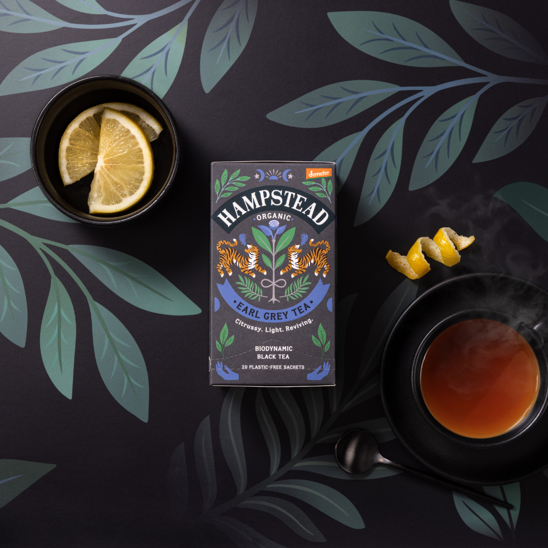 Hampstead Organic Earl Grey Tea Bags - 20 Tea Bags