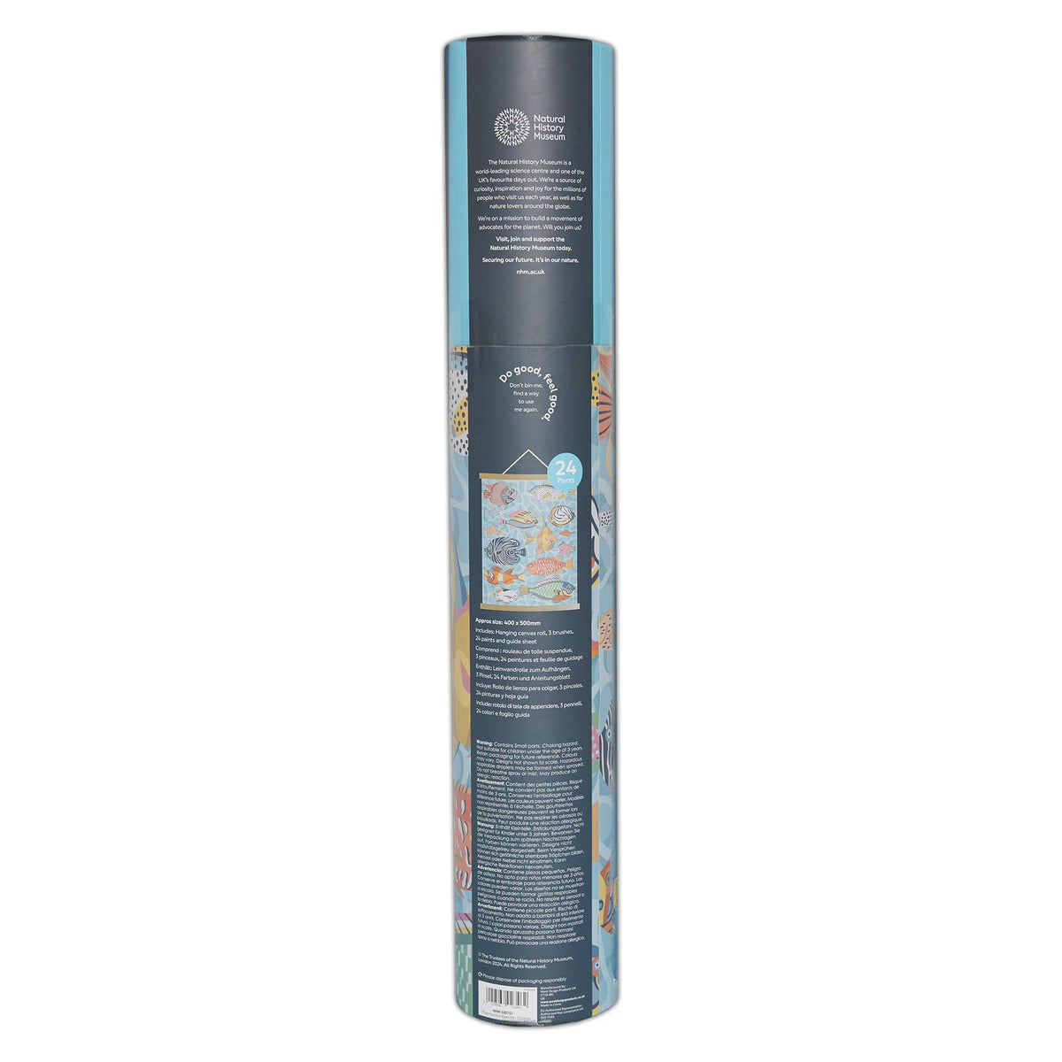 Natural History Museum Paint By Numbers Ocean Hanging Kit