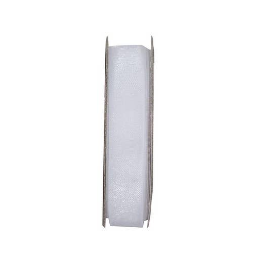 Ribbon, Organza, Snow White, 3m