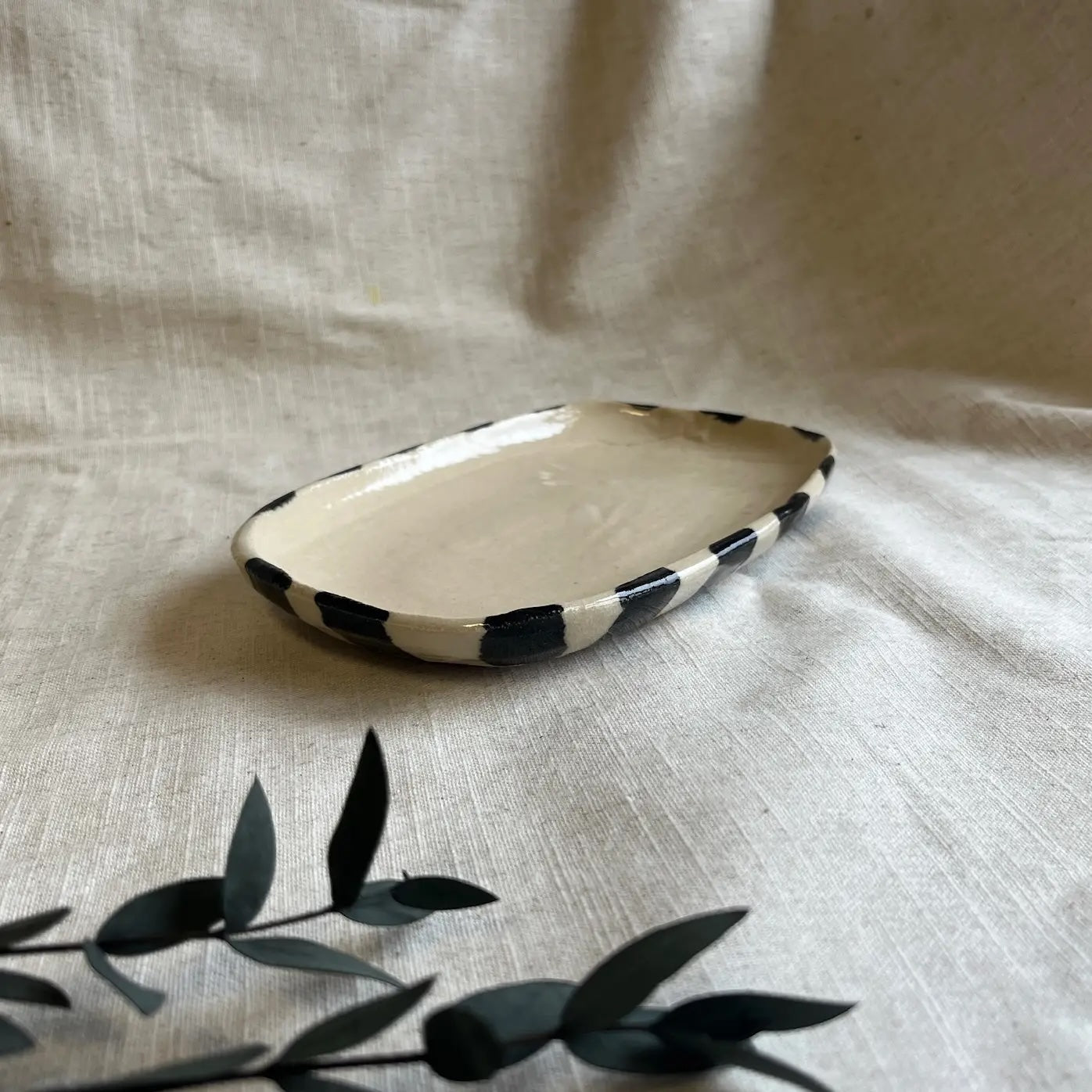 Stripe Small Platter