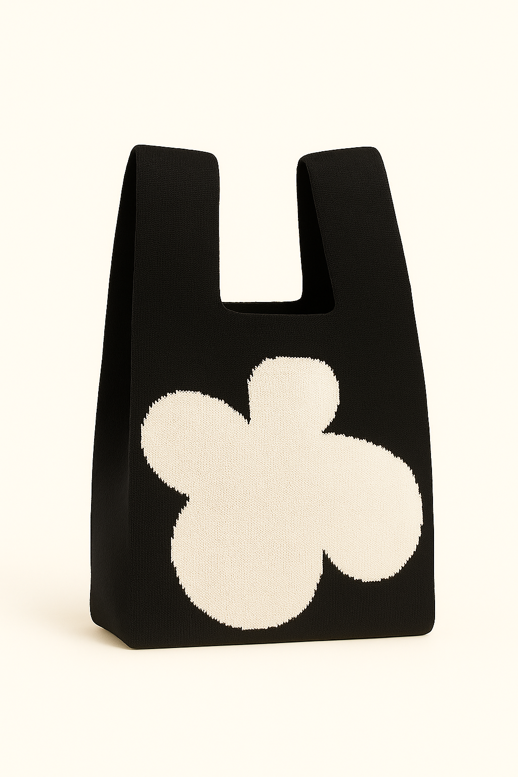 Pop Petal Collection - Knitted Bag: Red / Medium