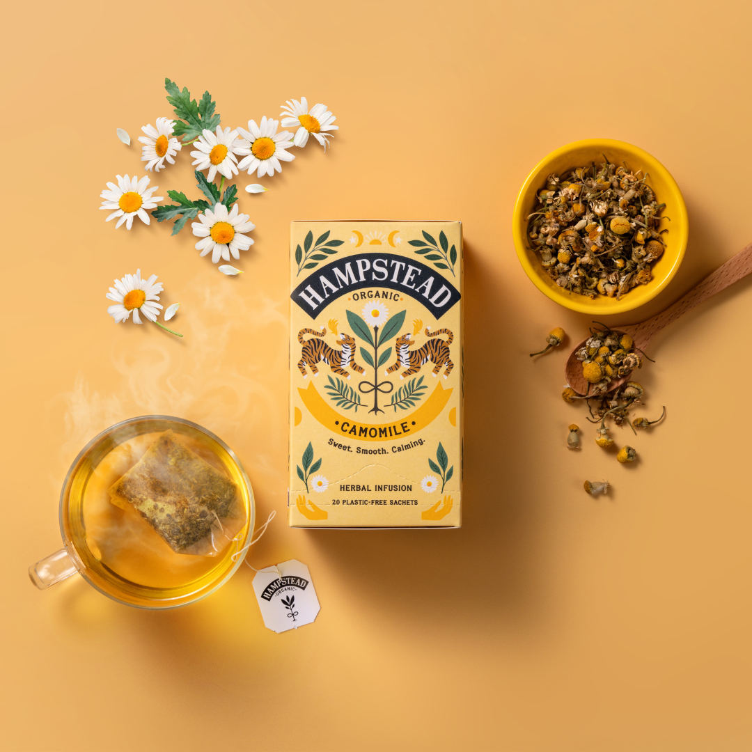 Organic Camomile Tea Bags – 20 Tea Bags