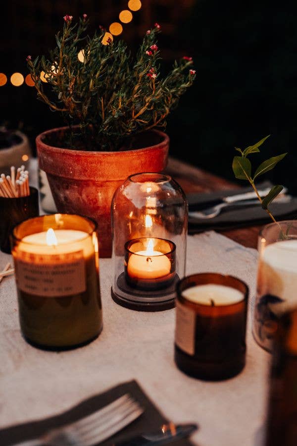 Classic Clear Glass Tealight Dome