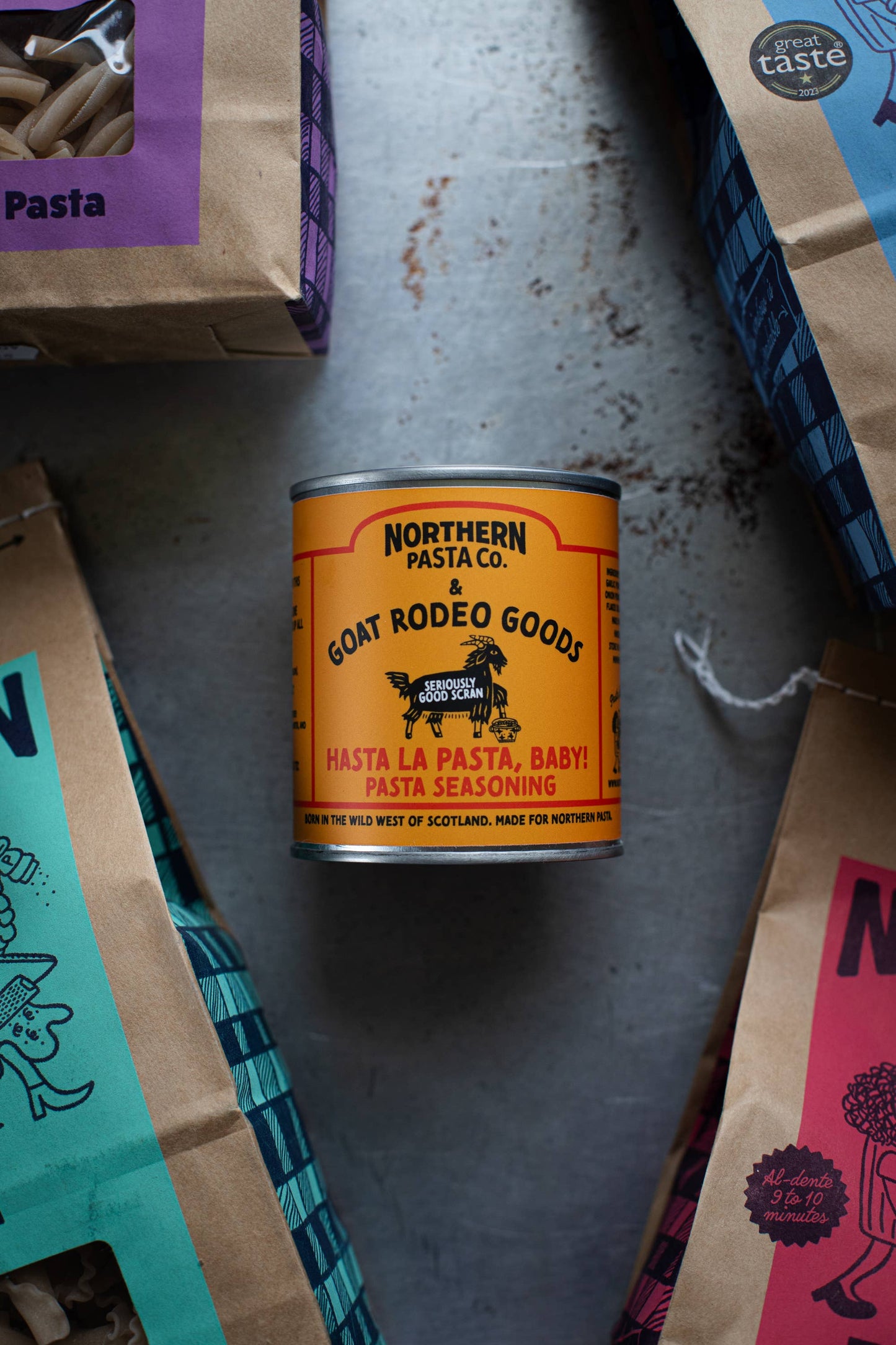 Hasta La Pasta, Baby - Pasta Seasoning - Goat Rodeo Goods + Northern Pasta Co Collaboration
