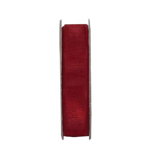 Anita's Ribbon, Organza, Radient Red, 3m