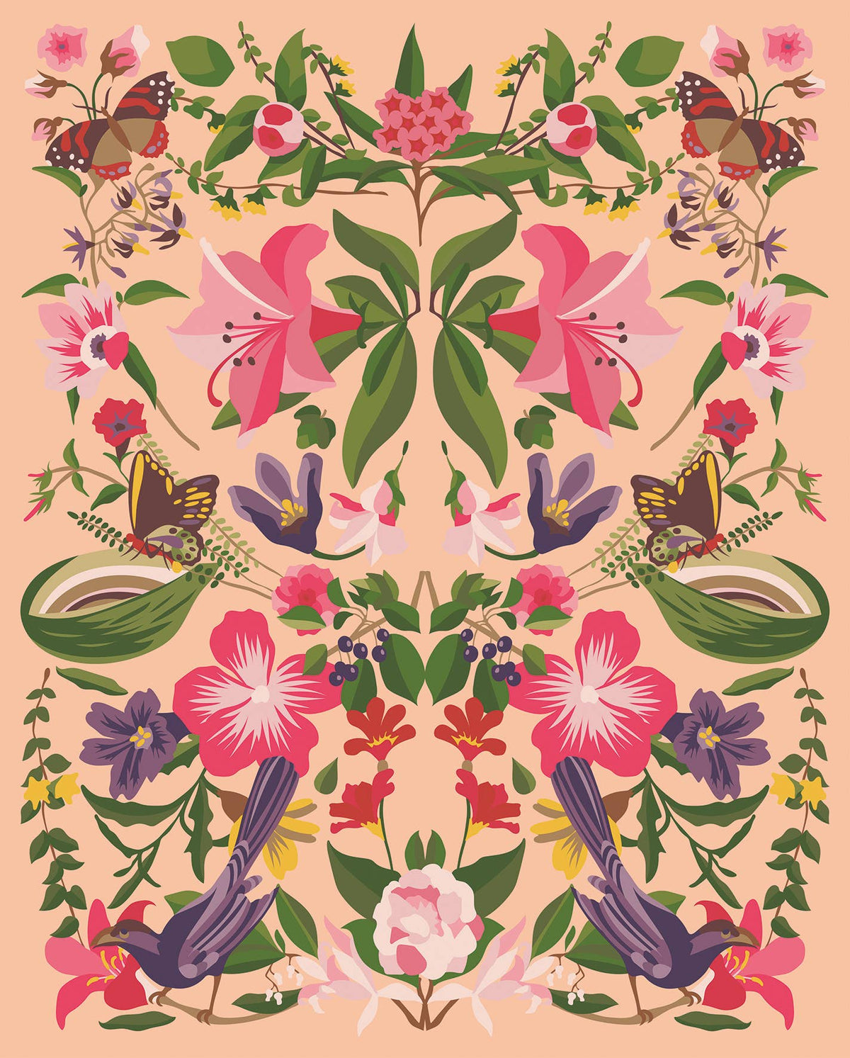 RHS Paint By Numbers Hanging Kit, 400 x 500 mm, Kaleidoscope