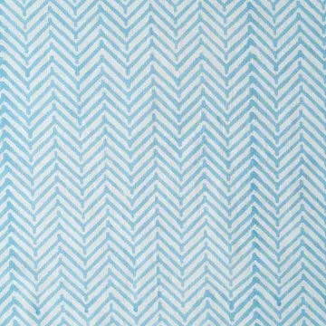 Chevron Sky Set of 6 Cotton Napkins