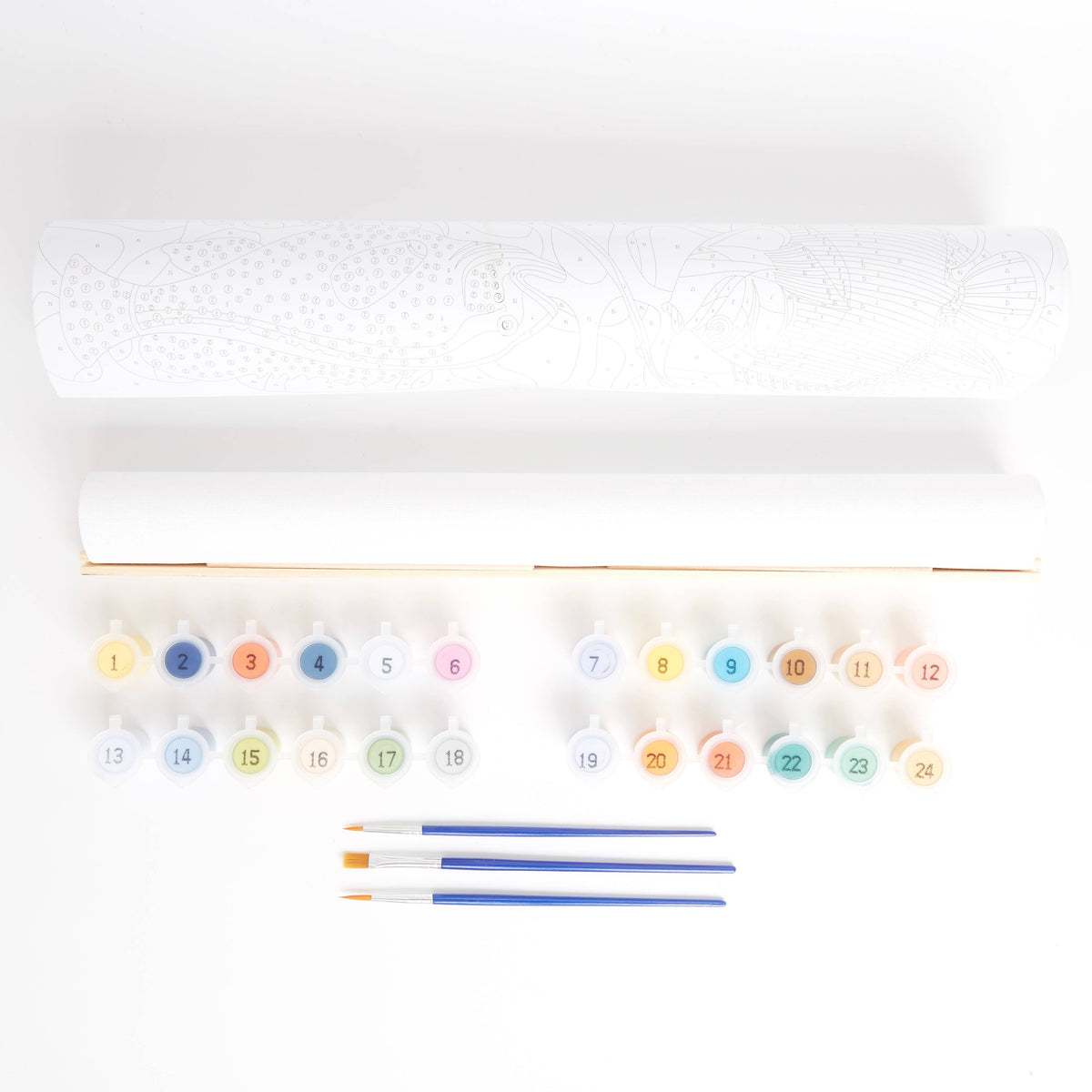 Natural History Museum Paint By Numbers Ocean Hanging Kit