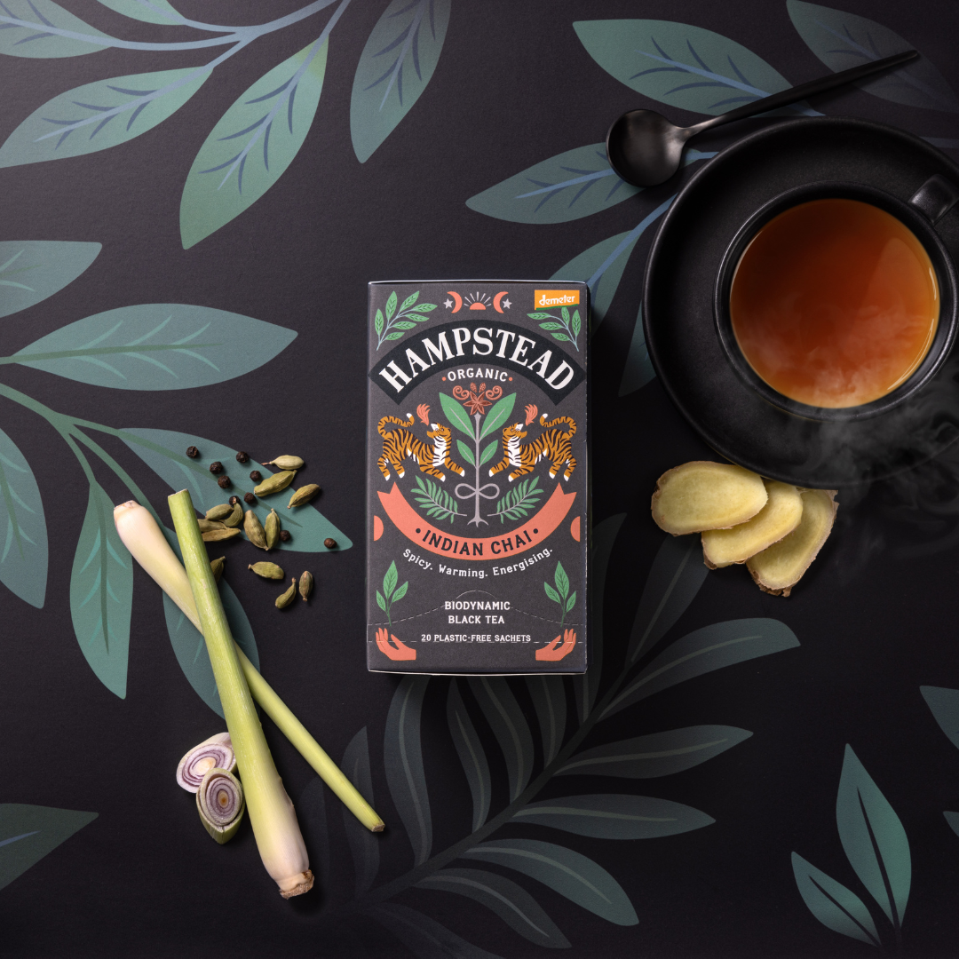 Hampstead Organic Indian Chai Tea Bags - 20 Tea Bags