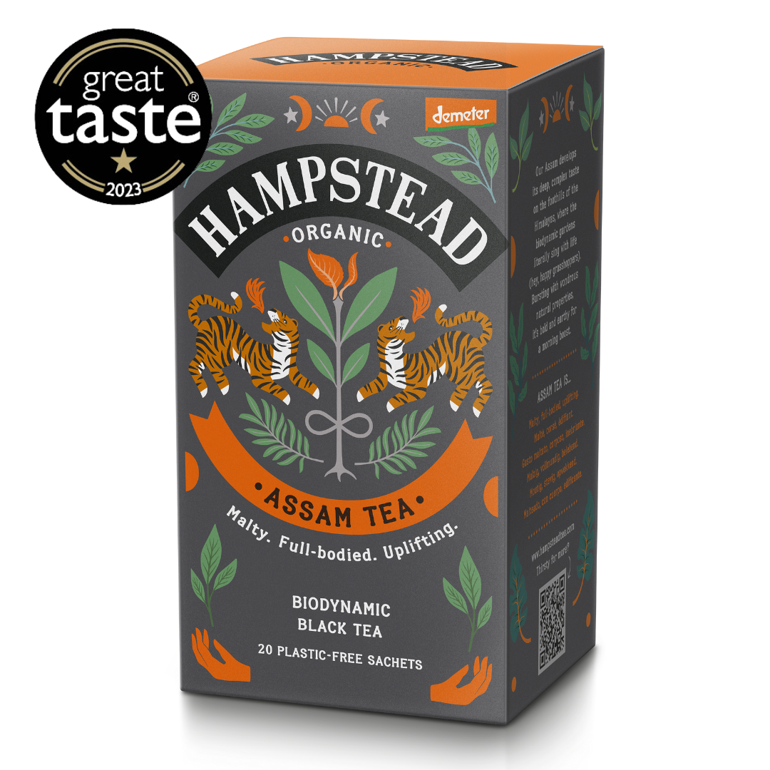 Hampstead Organic Assam Tea Bags –  20 Tea Bags