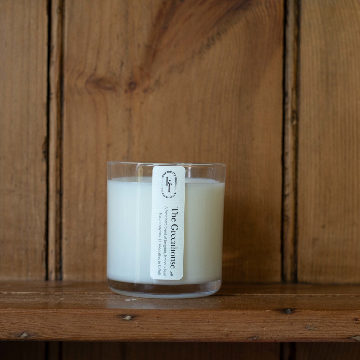 Glass Candle | The Greenhouse