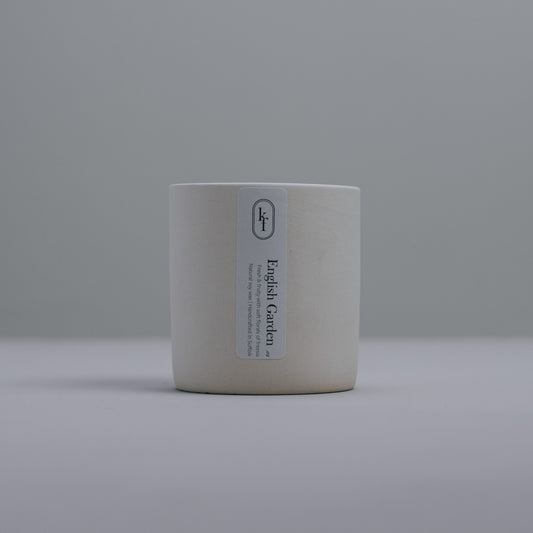 Ceramic Candle | English Garden