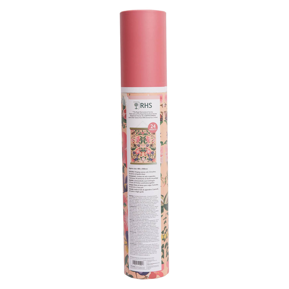 RHS Paint By Numbers Hanging Kit, 400 x 500 mm, Kaleidoscope