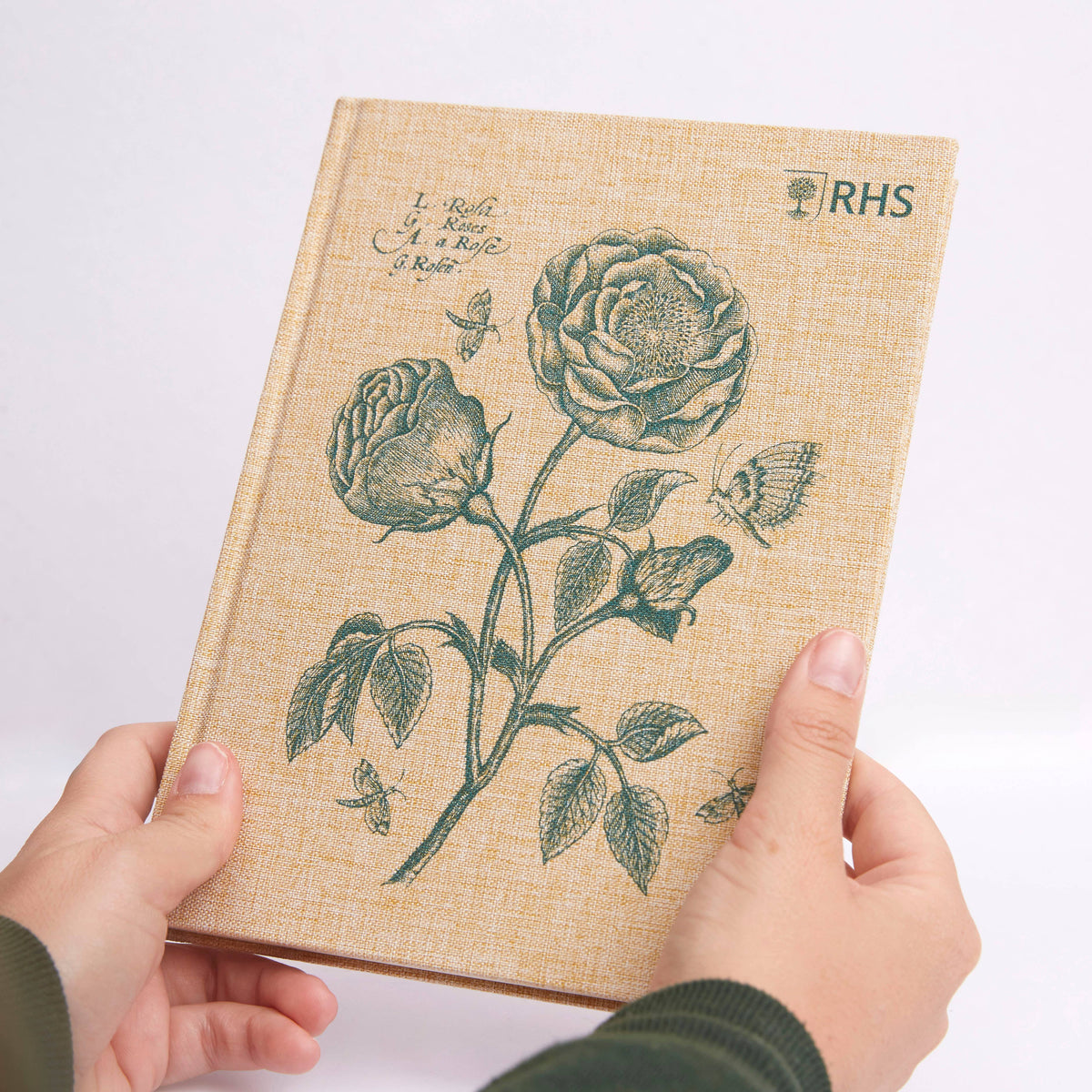 RHS 160 Page Hardbound Sketchbook (110gsm), A5, Rose