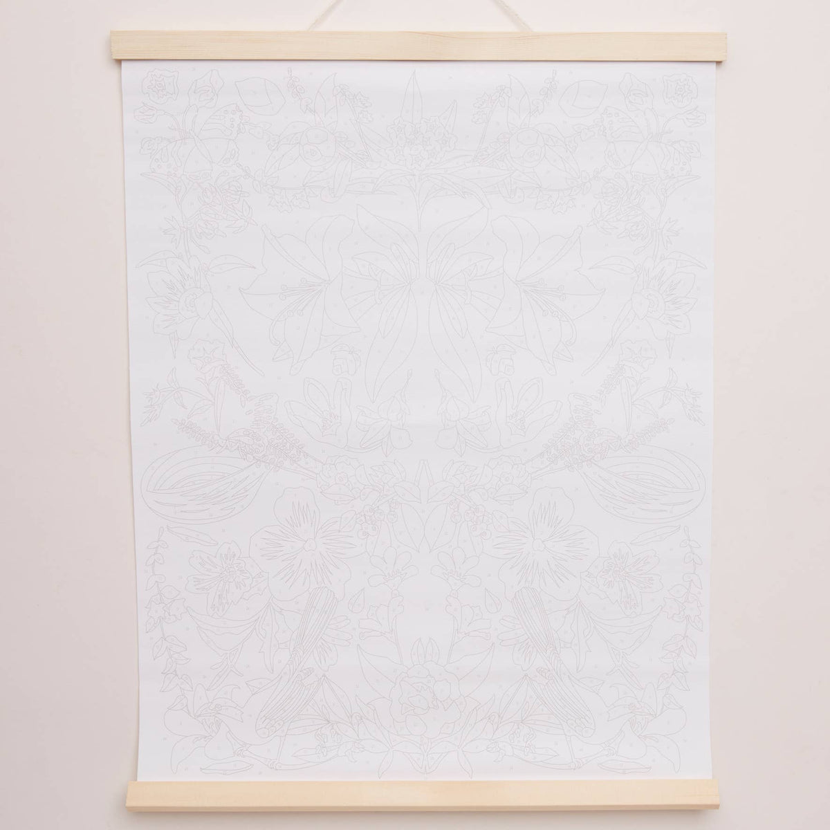 RHS Paint By Numbers Hanging Kit, 400 x 500 mm, Kaleidoscope