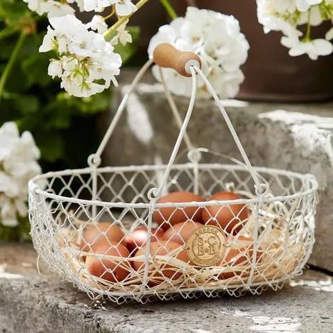Sophie Conran - Small Harvest Basket Buttermilk