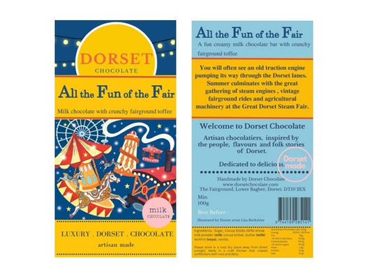 All Fun Of The Fair-creamy milk chocolate bar