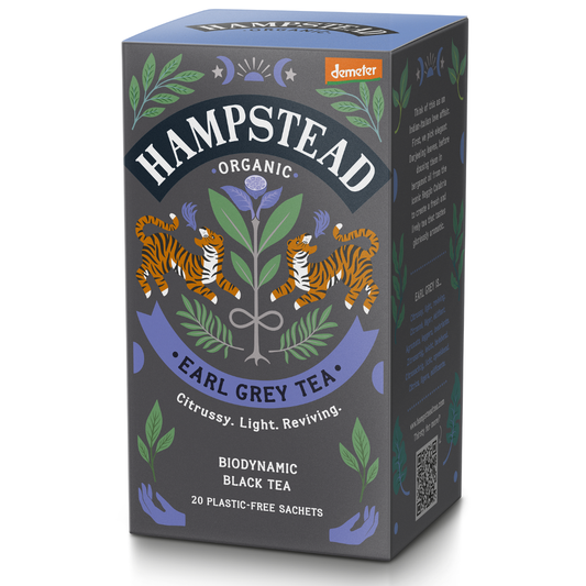 Hampstead Organic Earl Grey Tea Bags - 20 Tea Bags