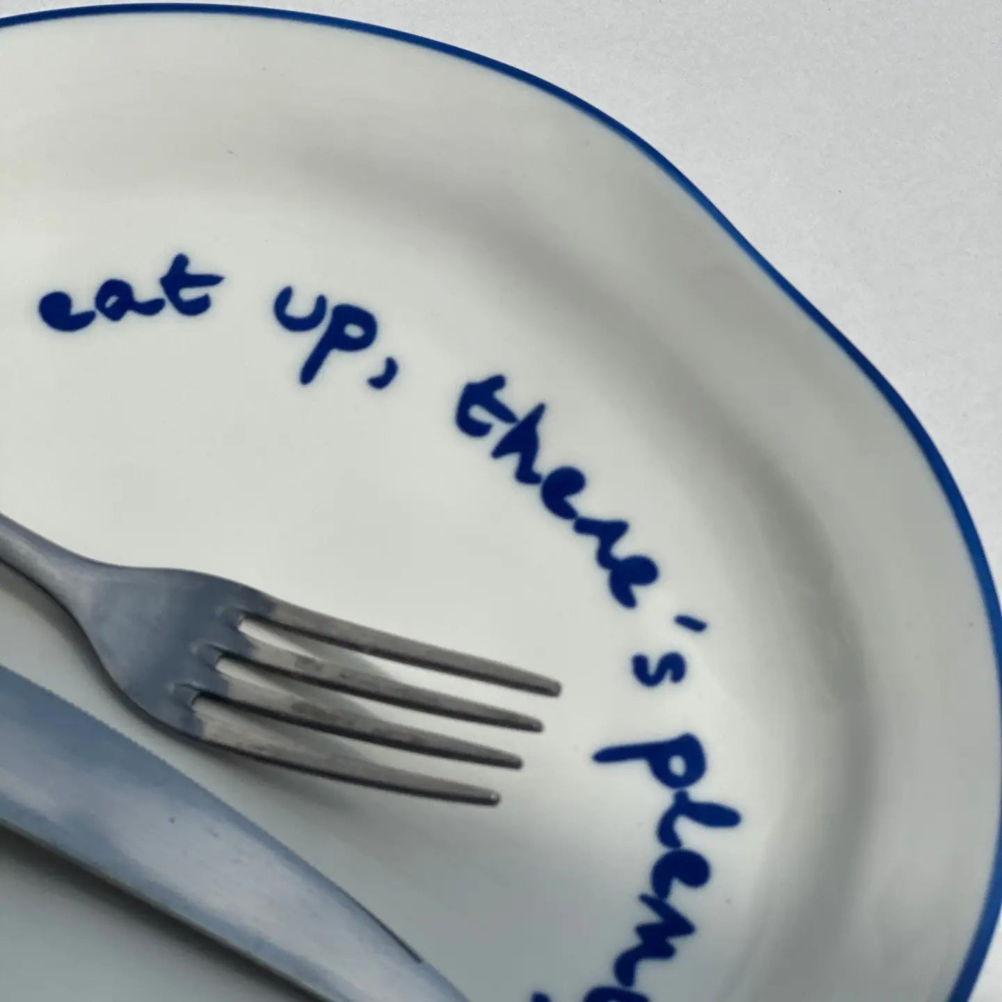Statement Plate - 'these Dishes Won't Wash Themselves.'