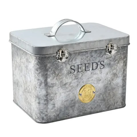 Sophie Conran Galvanised Seed Tin