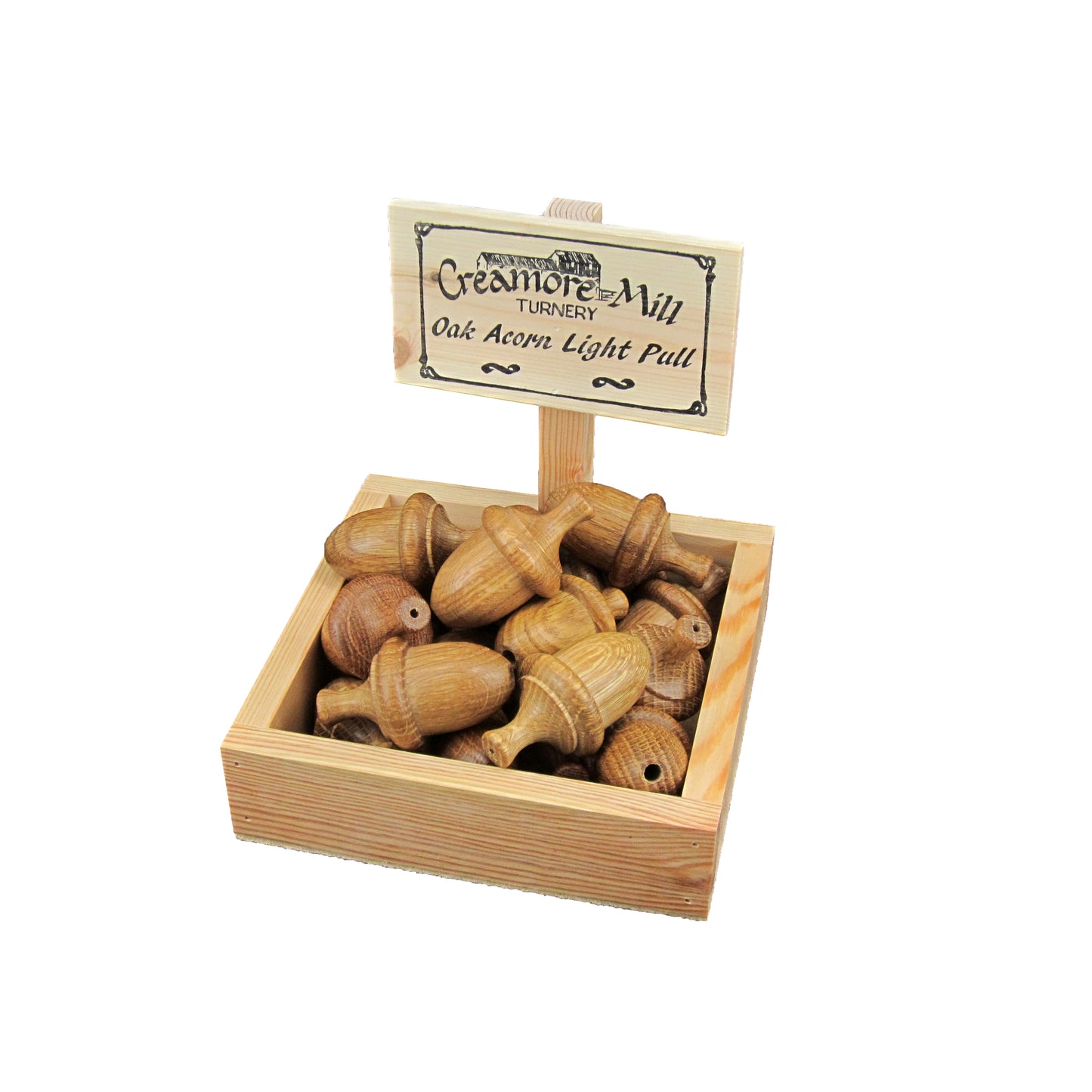 Light Pull Acorn, Oak
